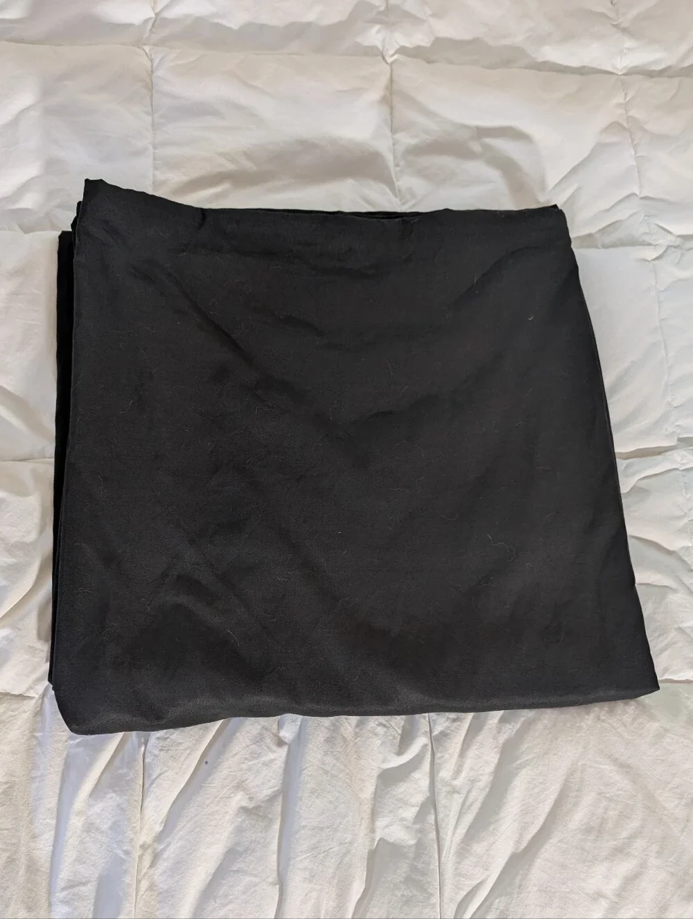 Queen Sized Black Duvet Sheet